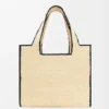 Duża torba Loewe Font Tote z rafii Duża torba Loewe Font Tote z rafii