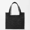 Duża torba Loewe Font Tote z rafii Duża torba Loewe Font Tote z rafii