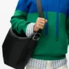 Duża torba Loop Hobo z miękkiej, ziarnistej skóry cielęcej Duża torba Loop Hobo z miękkiej, ziarnistej skóry cielęcej