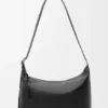 Duża torba Loop Hobo z miękkiej, ziarnistej skóry cielęcej Duża torba Loop Hobo z miękkiej, ziarnistej skóry cielęcej