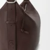 Duża torba Loop Hobo z miękkiej, ziarnistej skóry cielęcej Duża torba Loop Hobo z miękkiej, ziarnistej skóry cielęcej