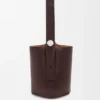 Duża torba Pebble Bucket z miękkiej, ziarnistej skóry cielęcej Duża torba Pebble Bucket z miękkiej, ziarnistej skóry cielęcej