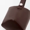 Duża torba Pebble Bucket z miękkiej, ziarnistej skóry cielęcej Duża torba Pebble Bucket z miękkiej, ziarnistej skóry cielęcej