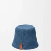 Dwustronny kapelusz typu bucket z dżinsu Dwustronny kapelusz typu bucket z dżinsu