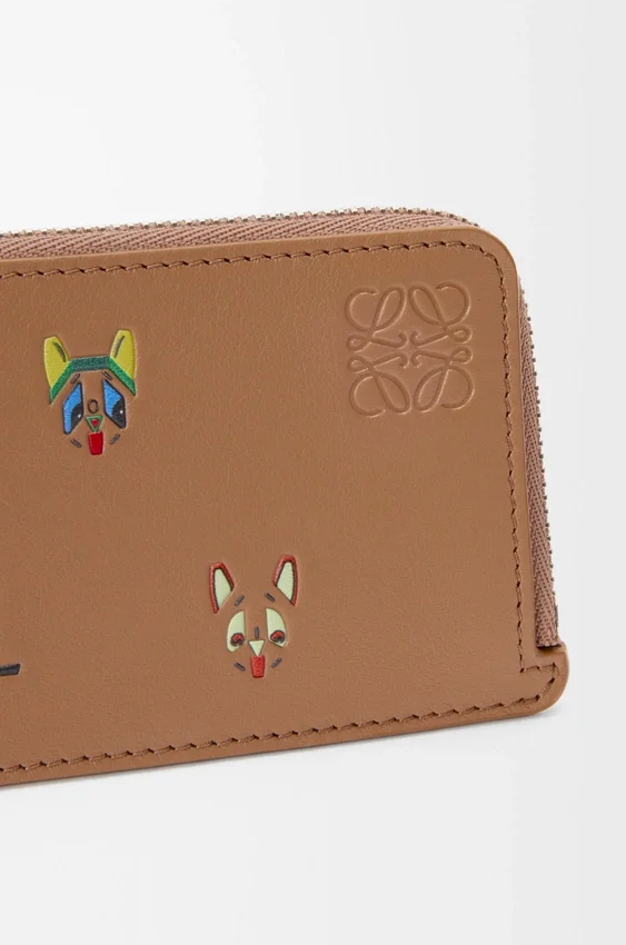Etui na karty i monety Cats z klasycznej skóry cielęcej Etui na karty i monety Cats z klasycznej skóry cielęcej
