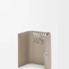 Etui na klucze Anagram z cielęcej skóry o fakturze Pebble Etui na klucze Anagram z cielęcej skóry o fakturze Pebble