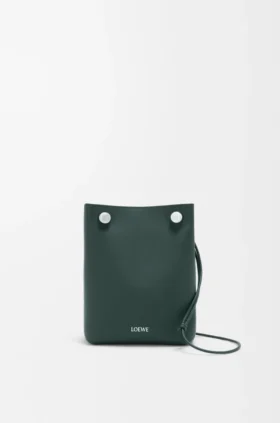 Etui „Pebble” z gładkiej skóry cielęcej