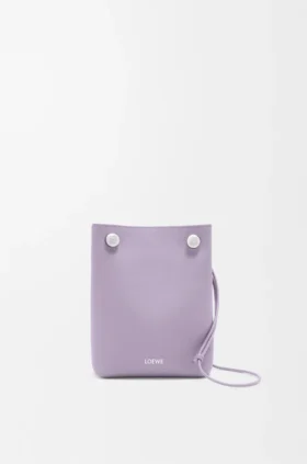 Etui „Pebble” z gładkiej skóry cielęcej