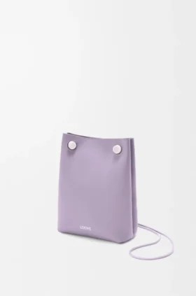 Etui „Pebble” z gładkiej skóry cielęcej