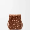 Etui z motywem „Pebble” z nadrukowanej owczej skóry Etui z motywem „Pebble” z nadrukowanej owczej skóry
