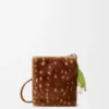 Etui z motywem „Pebble” z nadrukowanej owczej skóry Etui z motywem „Pebble” z nadrukowanej owczej skóry