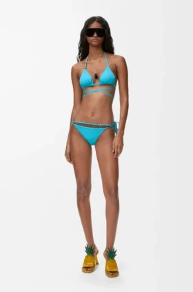 Góra bikini z technicznej dzianiny