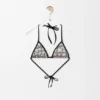 Góra bikini z technicznej dzianiny Góra bikini z technicznej dzianiny