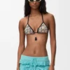 Góra bikini z technicznej dzianiny Góra bikini z technicznej dzianiny