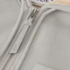 Kamizelka z kapturem z owczej skóry