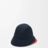 Kapelusz typu bucket z wieloma rondami z bawełnianego płótna