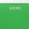 Kompaktowy portfel z motywem węzła z błyszczącej skóry cielęcej typu nappa Kompaktowy portfel z motywem węzła z błyszczącej skóry cielęcej typu nappa