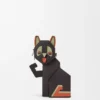 Kopertówka „Futurist Cat” z klasycznej skóry cielęcej Kopertówka „Futurist Cat” z klasycznej skóry cielęcej