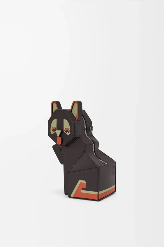 Kopertówka „Futurist Cat” z klasycznej skóry cielęcej Kopertówka „Futurist Cat” z klasycznej skóry cielęcej