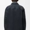 Koszula typu overshirt z motywem Anagram z dżinsu Koszula typu overshirt z motywem Anagram z dżinsu