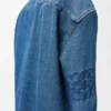 Koszula typu overshirt z motywem Anagram z dżinsu Koszula typu overshirt z motywem Anagram z dżinsu