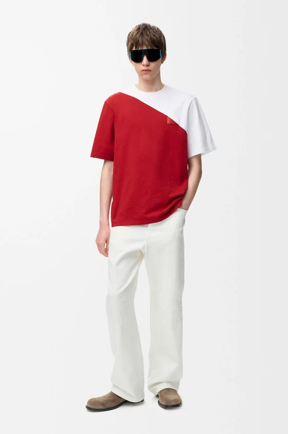 Koszulka o luźnym kroju z bawełny Koszulka o luźnym kroju z bawełny