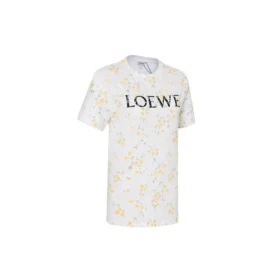 Koszulka z krótkim rękawem „Flowers” – biała S540333Xar