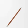 Krótki pasek „Arrow” z klasycznej skóry cielęcej Krótki pasek „Arrow” z klasycznej skóry cielęcej