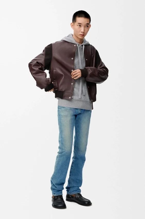 Kurtka typu bomber z nappa z jagnięcej skóry Kurtka typu bomber z nappa z jagnięcej skóry