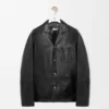Kurtka w stylu workwear z nappa z jagnięcej skóry Kurtka w stylu workwear z nappa z jagnięcej skóry