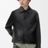 Kurtka w stylu workwear z nappa z jagnięcej skóry Kurtka w stylu workwear z nappa z jagnięcej skóry