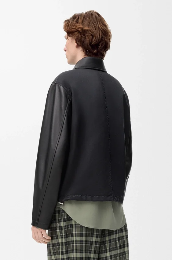 Kurtka w stylu workwear z nappa z jagnięcej skóry Kurtka w stylu workwear z nappa z jagnięcej skóry