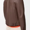 Kurtka zapinana na zamek z nappa z jagnięcej skóry Kurtka zapinana na zamek z nappa z jagnięcej skóry