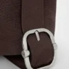 Loop Bucket z ziarnistego nubuku Loop Bucket z ziarnistego nubuku