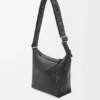 Mała torebka Cubi Crossbody z miękkiej, gładkiej skóry cielęcej i żakardu Mała torebka Cubi Crossbody z miękkiej, gładkiej skóry cielęcej i żakardu