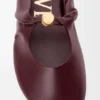 Miękkie klapki „Pebble” z nappa jagnięcej Miękkie klapki „Pebble” z nappa jagnięcej