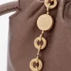 Mini Flamenco Purse z cielęcej skóry z nadrukiem moiré Mini Flamenco Purse z cielęcej skóry z nadrukiem moiré