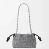 Mini Flamenco Purse z koralikami i skóry jagnięcej typu nappa Mini Flamenco Purse z koralikami i skóry jagnięcej typu nappa