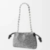 Mini Flamenco Purse z koralikami i skóry jagnięcej typu nappa Mini Flamenco Purse z koralikami i skóry jagnięcej typu nappa