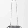 Mini Flamenco Purse z koralikami i skóry jagnięcej typu nappa Mini Flamenco Purse z koralikami i skóry jagnięcej typu nappa