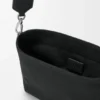 Mini Flex Messenger z płótna i zamszu Mini Flex Messenger z płótna i zamszu