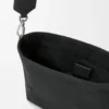 Mini Flex Messenger z płótna i zamszu Mini Flex Messenger z płótna i zamszu