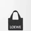 Mini font Tote loewe z napisem w rafii Mini font Tote loewe z napisem w rafii