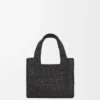 Mini font Tote loewe z napisem w rafii Mini font Tote loewe z napisem w rafii