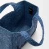Mini font Tote loewe z napisem w rafii Mini font Tote loewe z napisem w rafii