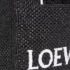 Mini font Tote loewe z napisem w rafii Mini font Tote loewe z napisem w rafii