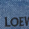 Mini font Tote loewe z napisem w rafii Mini font Tote loewe z napisem w rafii