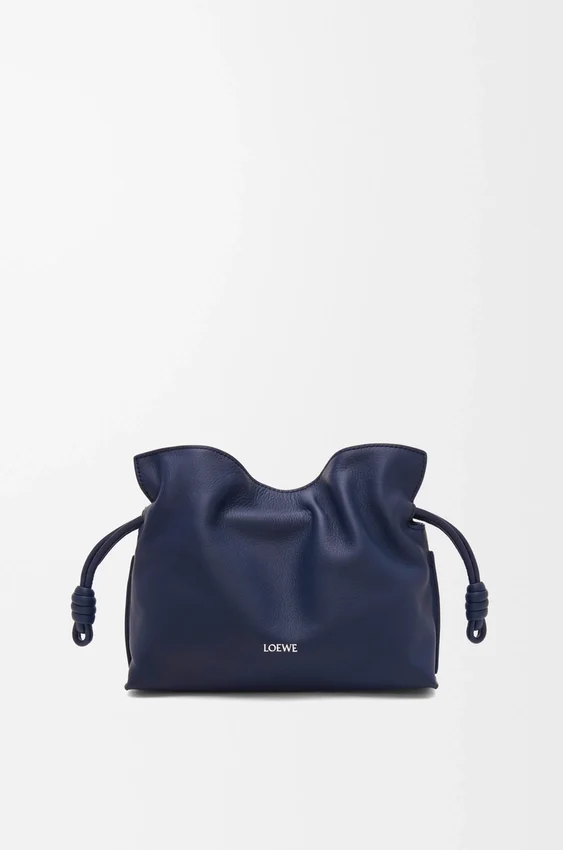 Mini kopertówka Flamenco ze skóry cielęcej typu nappa Mini kopertówka Flamenco ze skóry cielęcej typu nappa