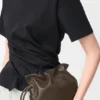 Mini kopertówka Flamenco ze skóry cielęcej typu nappa