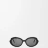 Mini owalne, smukłe okulary przeciwsłoneczne Mini owalne, smukłe okulary przeciwsłoneczne